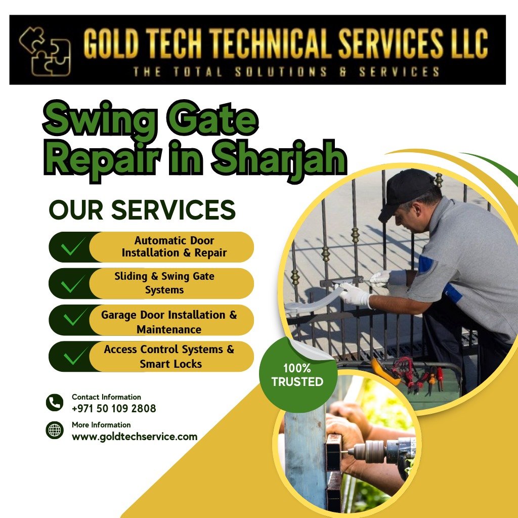 Swing Gate Repair in Sharjah