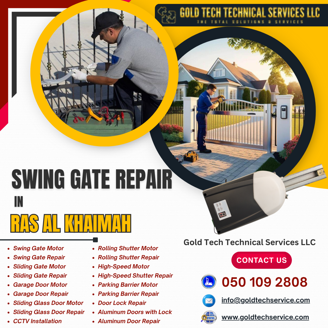 Swing Gate Repair in Ras Al Khaimah