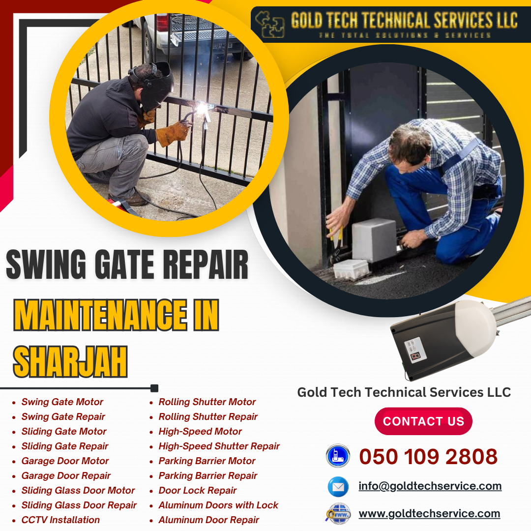 Swing Gate Repair/Maintenance in Sharjah