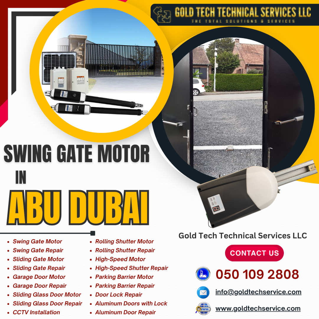 Swing Gate Motor in Abu Dhabi