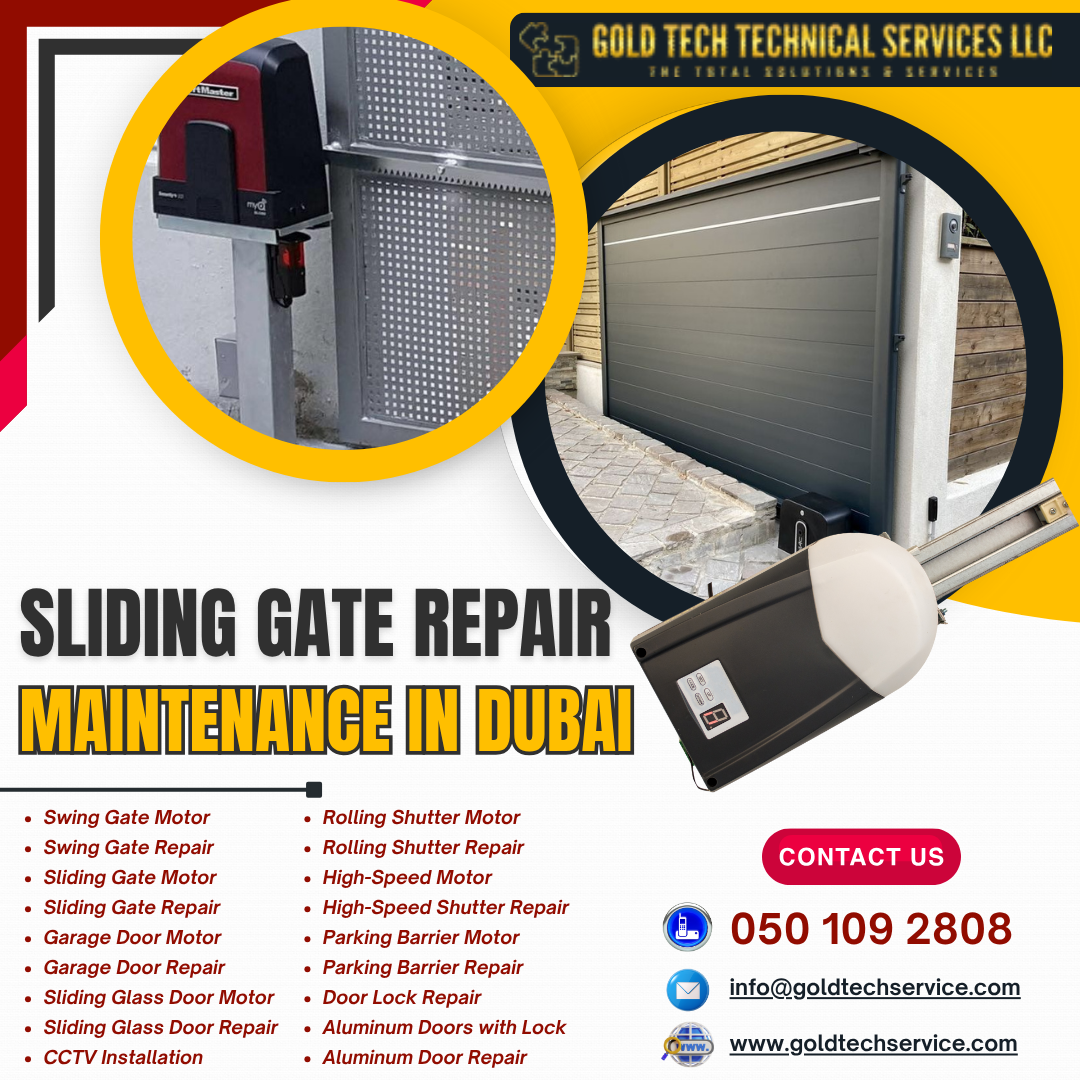 Sliding Gate Repair/Maintenance in Dubai