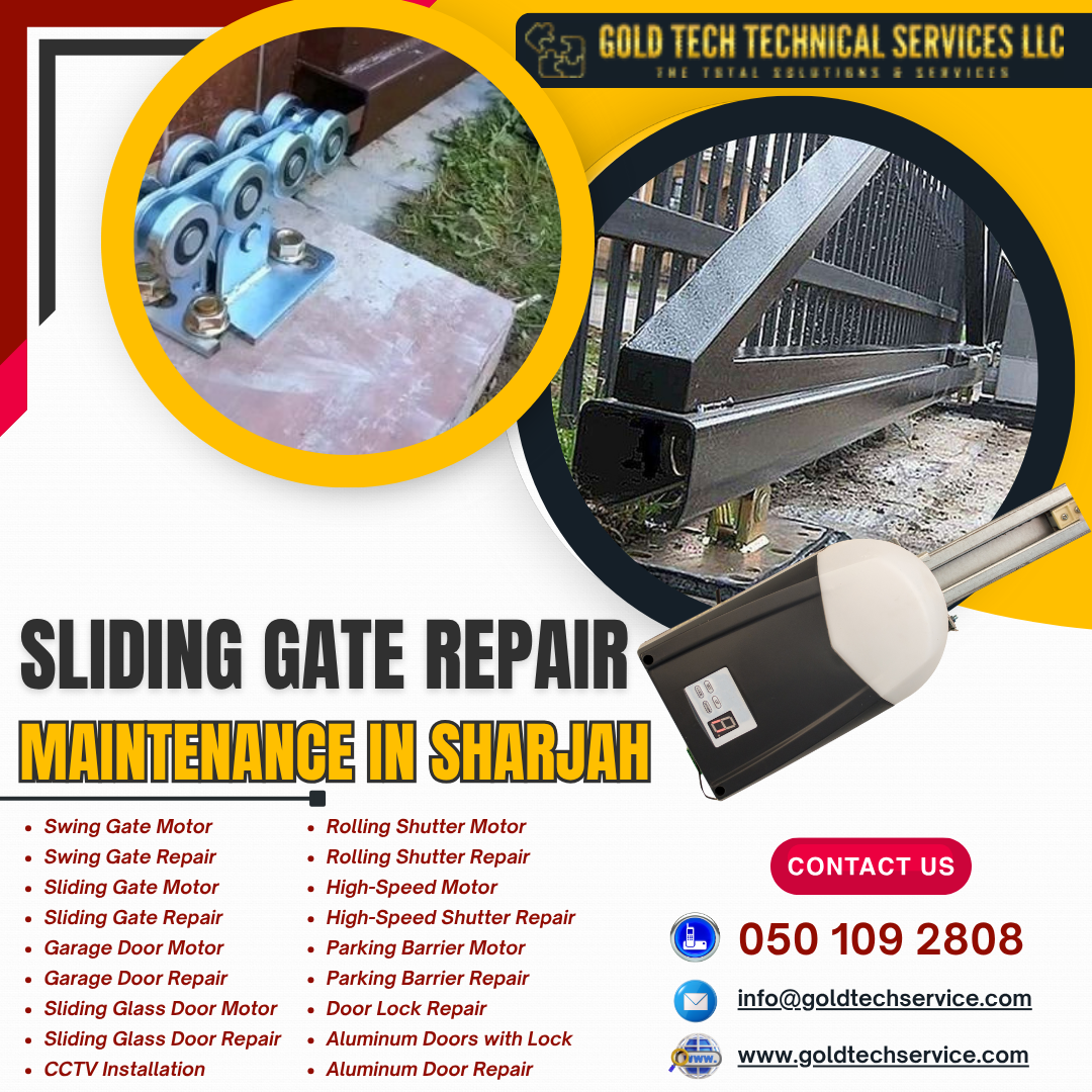 Sliding Gate Repair/Maintenance in Sharjah