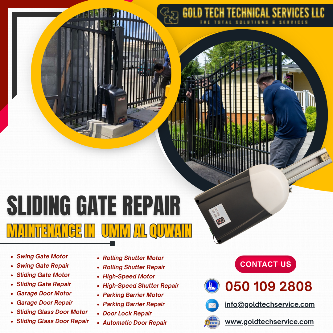 Sliding Gate Repair Maintenance in Umm Al Quwain