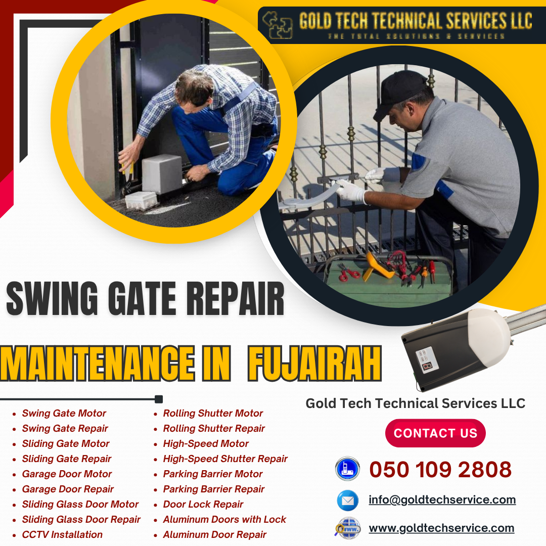 Swing Gate Repair/Maintenance in Fujairah