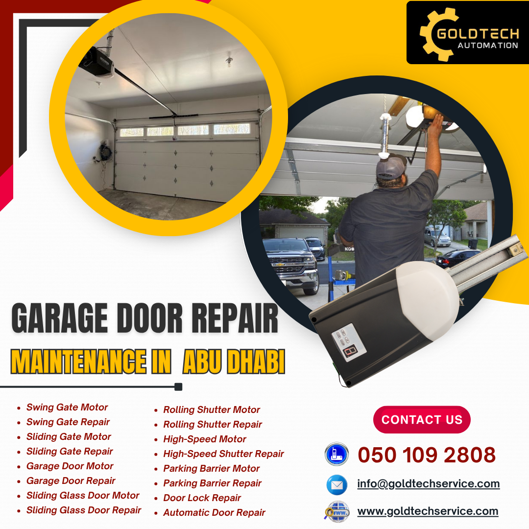 Garage Door Repair Maintenance in Abu Dhabi
