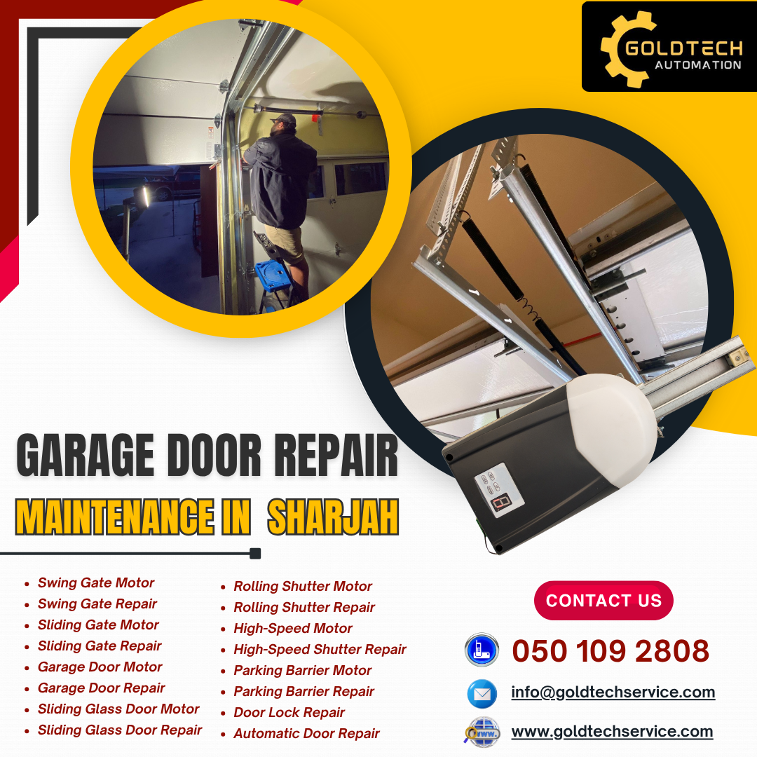 Garage Door Repair Maintenance in Sharjah