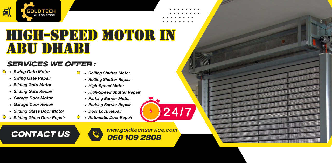 High-Speed Motor in Abu Dhabi