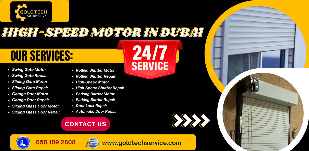 High-Speed Motor in Dubai