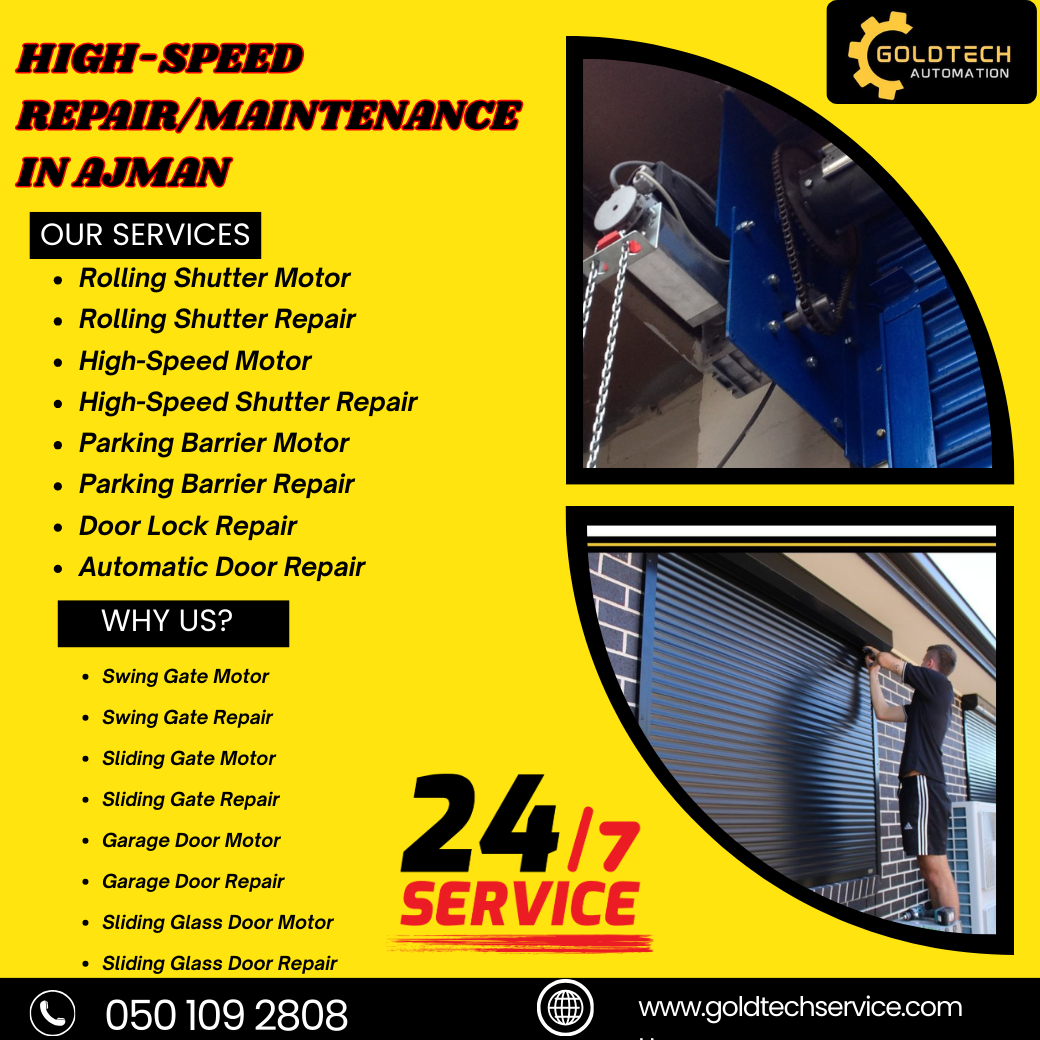 High-Speed Repair Maintenance in Ajman