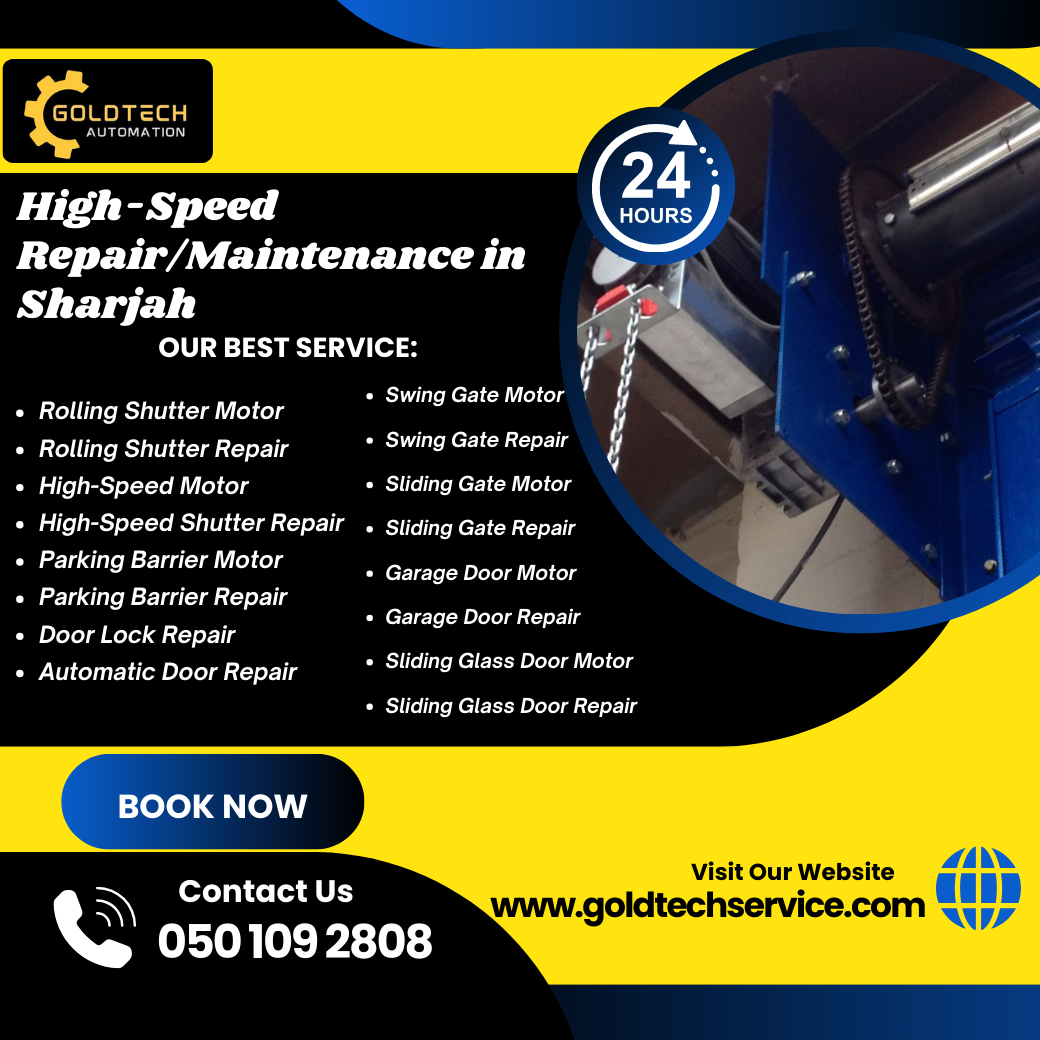 High-Speed Repair Maintenance in Sharjah