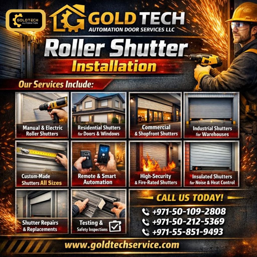 Roller Shutter Installation