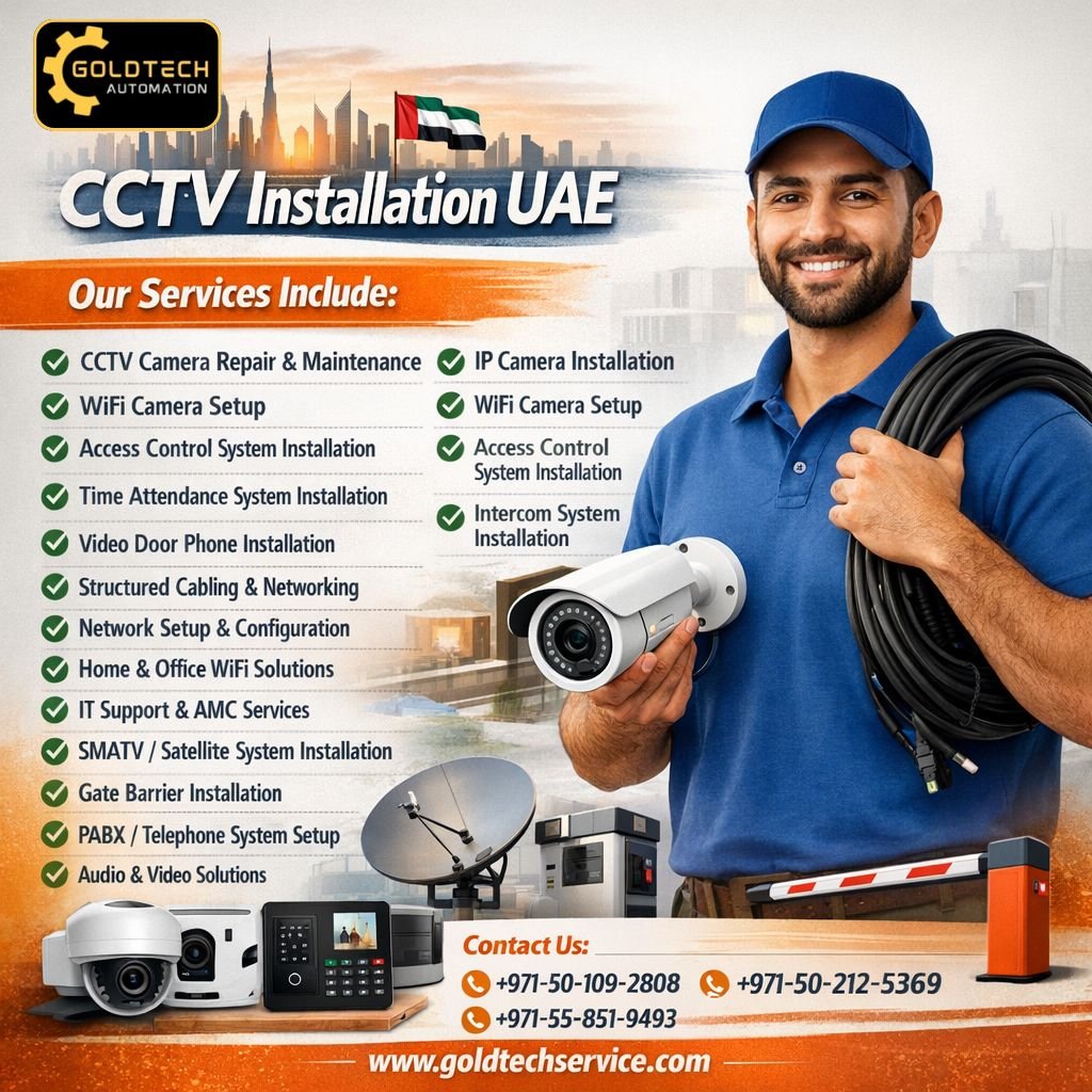 CCTV Installation UAE