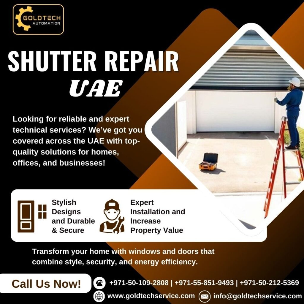 Shutter Repair UAE